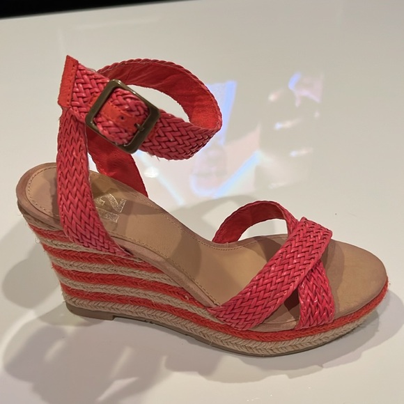 R2 Britney espadrille wedge platform sandal, woven detailed ankle strap - Picture 2 of 11